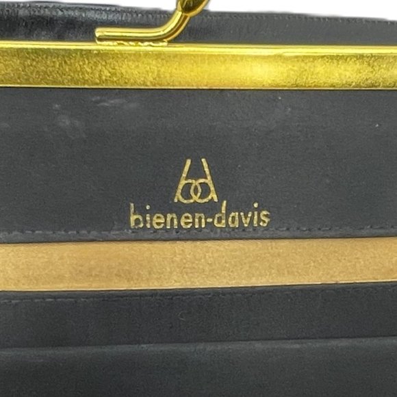 Vintage 1960’s Flocked Silk Handbag by Bienen-Davis - Picture 9 of 9